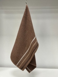 Peškir Stock 70x50cm S20 Dezen Braon boja ( VLK000931-stockS21 )
