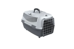 PetMax transporter metalna vrata lux 1 sivi 48x32x32h ( 50110 )-1