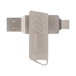 Philips 40ut 3.2 dual port usb-a + type c 64gb Usb flash memorija  ( FM844 )-2