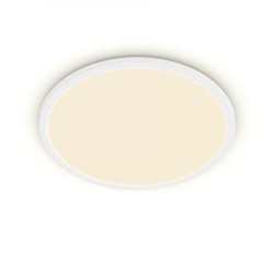 Philips superslim cl550 bela plafonska svetiljka 18w 2700 ip44, 929002667801 ( 18820 )