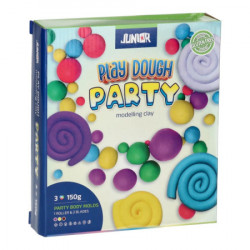 Play dough, masa za oblikovanje sa kalupima, miks, party ( 130796 )