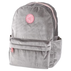 Play pop fashion ranac grey velvet ( 163136 )