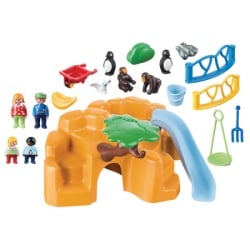 Playmobil 1.2.3  - Zooloski vrt ( 1023204 )-2