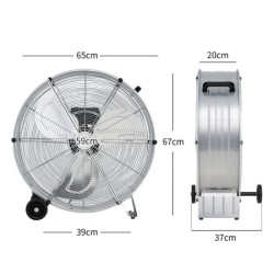 Podni ventilator 65cm 180w ( 1689 ) -5