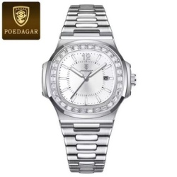 Poedagar 925 muški sat beli ( 925 beli )