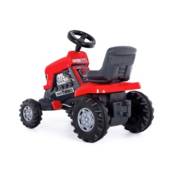 Polesie Veliki traktor sa pedalama za decu Turbo crveni ( SW12043 )-2