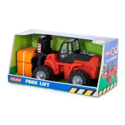 Polesie Veliki viljuškar za decu PowerTruck + Supermix set konstruktora 30 delova ( SW11990 )-2