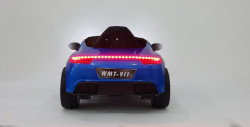 Porsche WMT-911 Dečiji Auto na akumulator sa kožnim sedištem i mekim gumama - Plavi - Img 2
