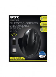Port Connent miš ergonomic rechargeable BT right handed - Img 3