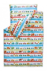 Posteljina 140x100cm - cars and stripes ( 7489 )