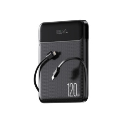 Power bank moxom utopia mx-pb180 120w super fast charging 20000mah crni ( BAT9668 )