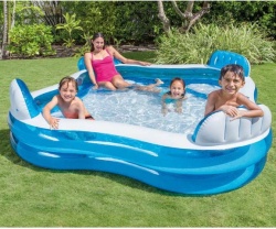 Proizvod sa nedostatkom - OUTLET - Intex Swim Center Bazen sa sedištima ( 56475 )