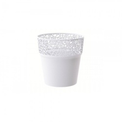 Prosperplast saksija tre 18x18cm bela ( PR DTRE175-S449 )
