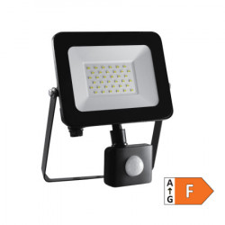Prosto LED reflektor sa PIR senzorom 30W ( LRF024SW-30W/BK ) - Img 1