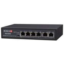 Provision isr 4-porti 10/100Mbps 60w PoE switch+2xUplink za video nadzor ( poes-0460c+2i )