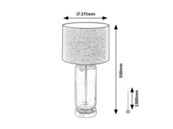 Rabalux Rien Stone lampe ( 74049 )-2