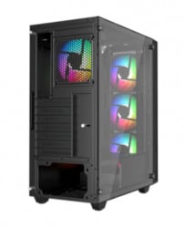 Raidmax kuciste obsidian window/black, 4x 120mm RGB/650W/RO650RGB - Img 3