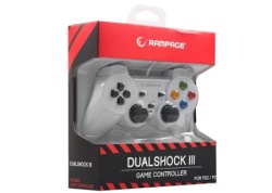 Rampage sg-r602 ps3/pc 1.8m beli gamepad USB 30493-2