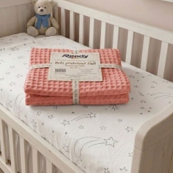 Ready Bebi Prekrivač Vafl - Oranž