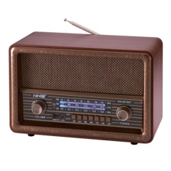Retro RGB Bluetooth radio 8076BT//B ( NS-8076BT/B )