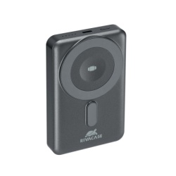 RIvaCase VA2608 MagSafe+iWatch black Powerbank 10000mAh 20W ( 114-0032 )