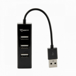 S-BOX H 204 USB 4 portni HUB B - Img 2