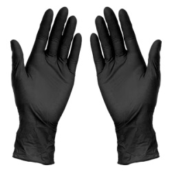 Safelab nitril rukavice za pregled L CRNE a 100 ( 240011 )