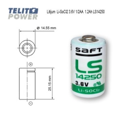 Saft litijum 1/2AA 3.6V 1200mAh LS14250 ( 0009 )