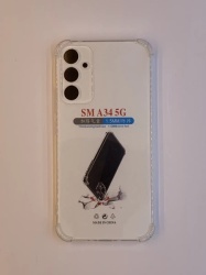 Samsung A34 transparent maska sa ojačanim ivicama ( 96158 )