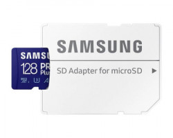 Samsung memorijska kartica pro plus MicroSDXC 128GB U3 Blue + SDXC Adapter MB-MD128SA - Img 3