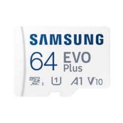 Samsung MicroSD 64GB, EVO Plus, SDXC, UHS-I U3 V10 A1, Read 160MB/s, for 4K and FullHD video recording, w/SD adapter ( MB-MC64SA/EU ) -2