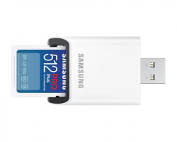 Samsung SD card 512GB, pro plus, SDXC, UHS-I U3 V30 Class 10 ( MB-SD512SB/WW ) - Img 3