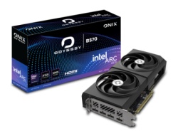 Sapphire 8347-00178 onix odyssey intel arc b570 gddr6 10gb