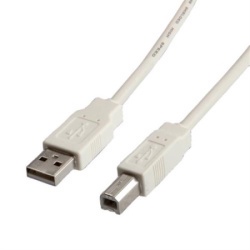 Secomp USB2.0 A-B M/M beige 4.5m printer ( 5259 )