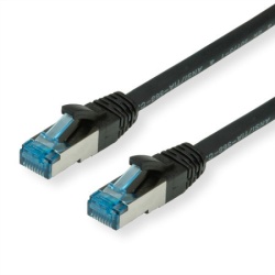 Secomp value SFTP (PiMF) PatchCord Cat6A/Cl.EA, crni, 0.5m ( 4577 )