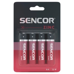 Sencor R06 AA 4BP Cink Karbon 1/4 Baterija