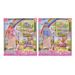 Set velike i male lutke bella sa trotinetima 28640 ( 11/28640 )