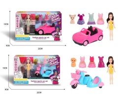 Set za igru - lutka i vozilo ( 268887 )