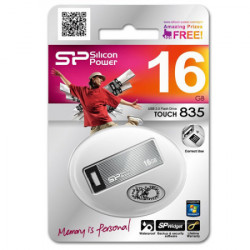 SiliconPower 16GB USB flash drive 2.0,Touch 835,Iron gray ( SP016GBUF2835V1T ) - Img 4