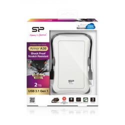 SiliconPower portable HDD 2TB, Armor A30 White ( SP020TBPHDA30S3W )  - Img 4