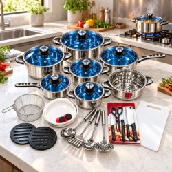 Silver Master Chef 30-delni kuhinjski set ( KLK2689 )