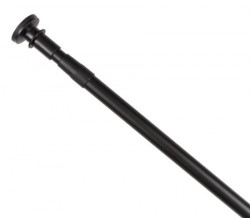 Šipka za tuš-zavese VARA 110-200cm crna ( 2770140 )