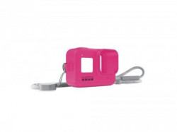 Sleeve + Lanyard (HERO8 Black) Electric Pink ( AJSST-007 )  - Img 1