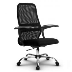 Smart Ergonomic Line - Radna anatomska stolica B14 Black - Img 1