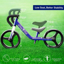 Smart Trike bicikl folding - balance bike blue ( 1030800 ) - Img 5