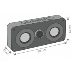 Somogyi BT zvučnik 20W   ( MECHAPOWER )-2