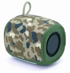 SPK-BT-LED-03-CM Gembird Portable RGB LED Bluetooth speaker 5W, BT, FM, TF, USB, Handsfree, camo - Img 2