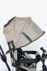 Sport Plus tricikl sa rotirajućim sedištem i gumenim točkovima - Bež ( 021 ) - Img 5