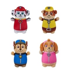 Squishmallows pliš patrolne šape 25cm sort ( 1100044526 )