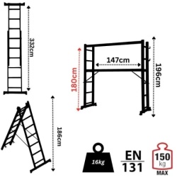 SuperStep Mini Skela 2x7 ( 1620 ) -5